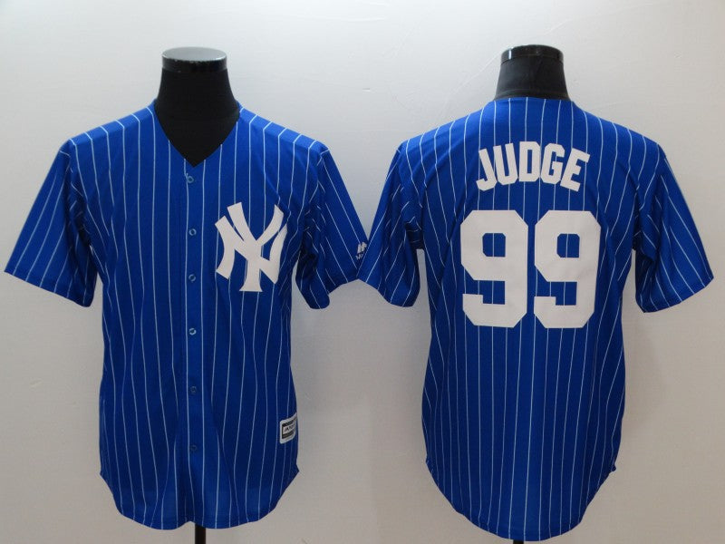 Aaron Judge New York Yankees blue jersey