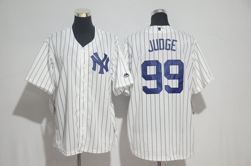 Aaron Judge Majestic New York Yankees white jersey