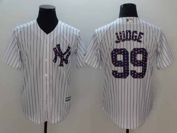 Aaron Judge New York Yankees white jersey