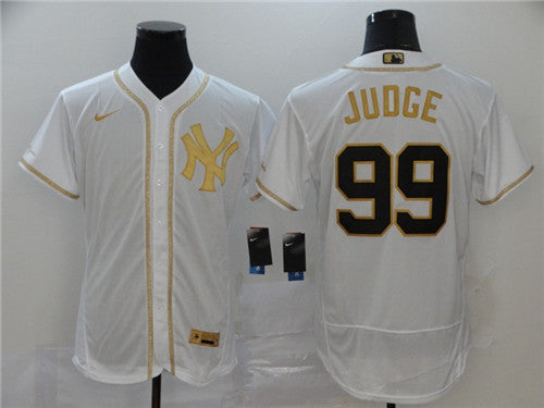 Aaron Judge New York Yankees white jersey