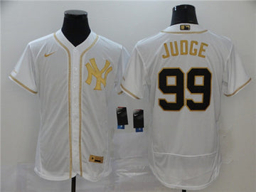 Aaron Judge New York Yankees white jersey