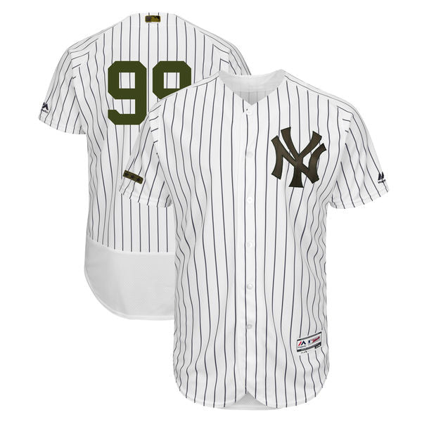 Aaron Judge New York Yankees white Authentic jersey