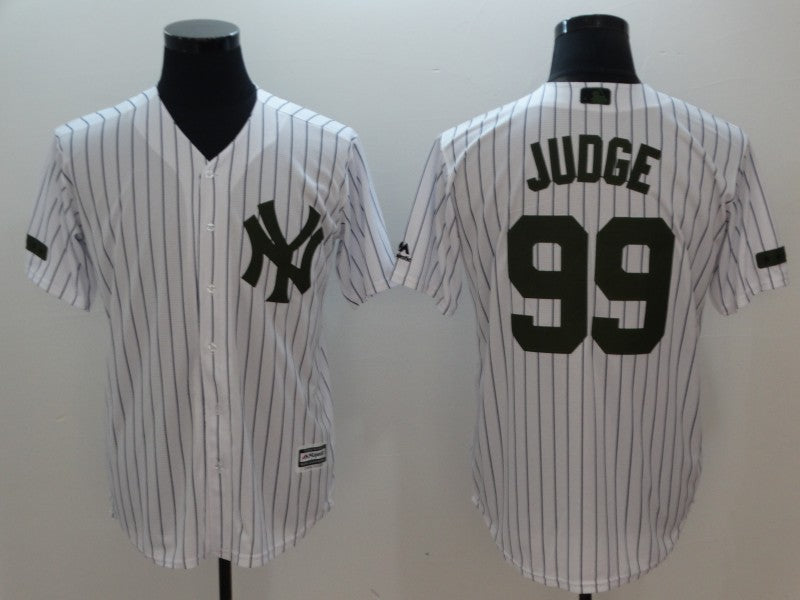 Aaron Judge New York Yankees white jersey