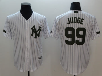 Aaron Judge New York Yankees white jersey