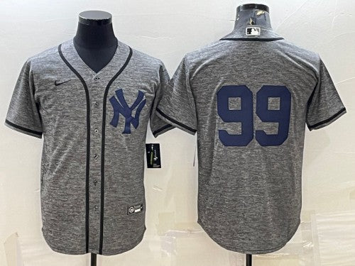 Aaron Judgey New York Yankees gray jersey