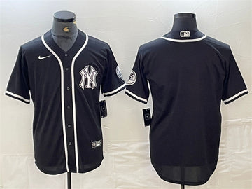 Custom New York Yankees black jersey