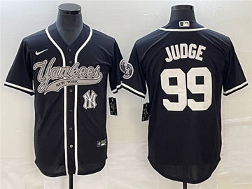 Custom New York Yankees black jersey