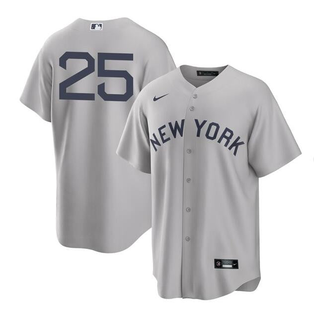 Field New York Yankees gray jersey