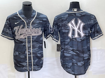 New York Yankees gray Camo jersey