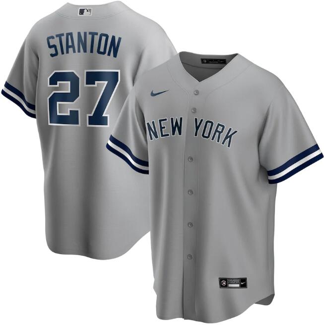 New York Yankees grey jersey