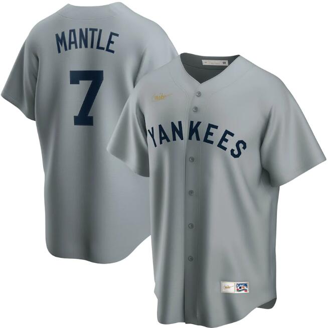 New York Yankees grey jersey