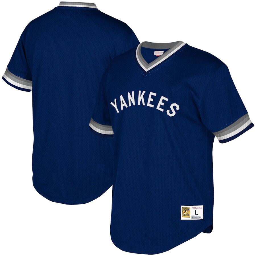 New York Yankees navy Cooperstown jersey