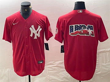 New York Yankees red jersey