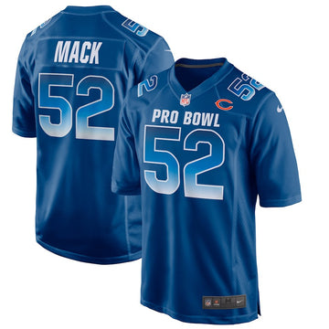 Khalil Mack Chicago Bears royal Game jersey