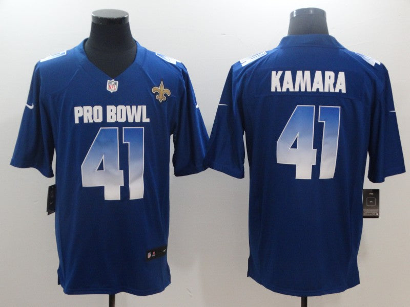 Alvin Kamara New Orleans Saints royal Game jersey