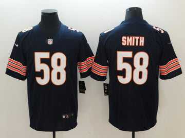 Chicago Bears #58 Roquan Smith Navy 2018 Draft Jersey