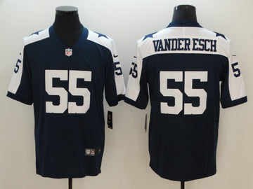 Dallas Cowboys #55 Vander Esch Navy 2018 Draft Jersey