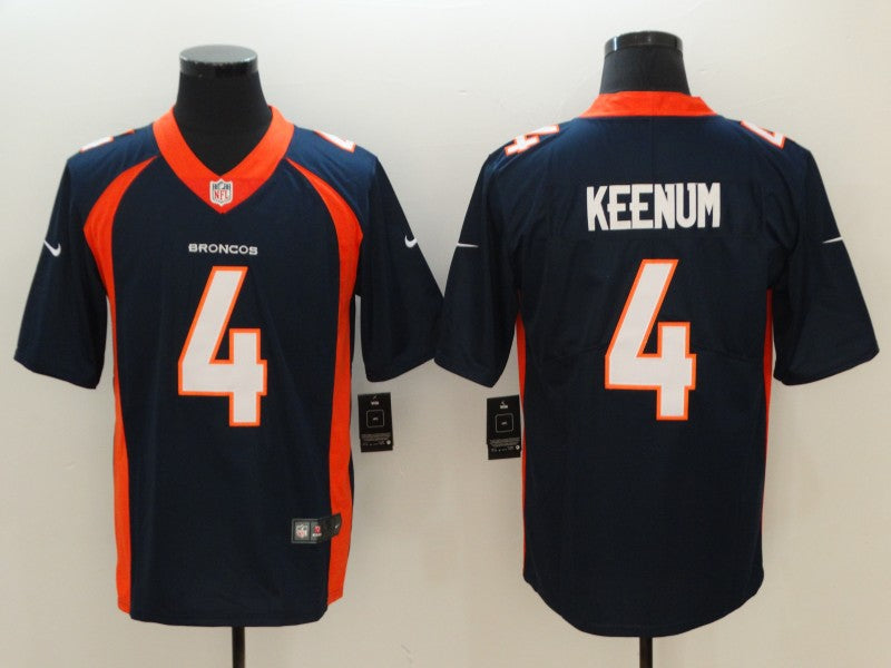 Case Keenum Denver Broncos blue jersey