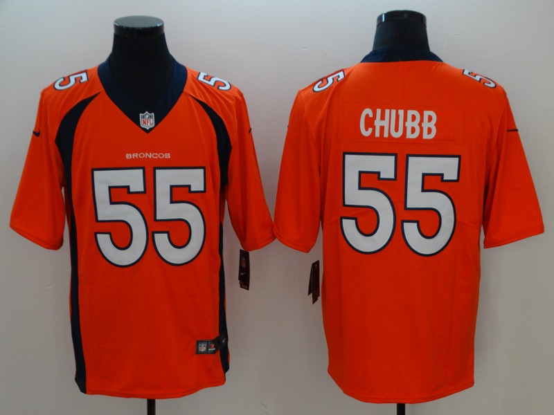 Bradley Chubb Denver Broncos orange jersey