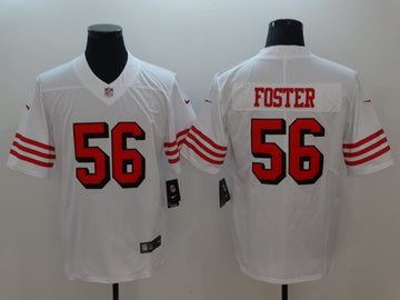 Reuben Foster San Francisco 49ers white jersey