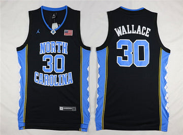 Rasheed Wallace North Carolina Tar Heels black jersey