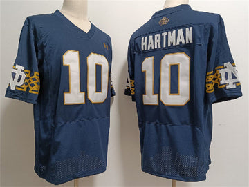 Sam Hartman Notre Dame Fighting Irish navy jersey