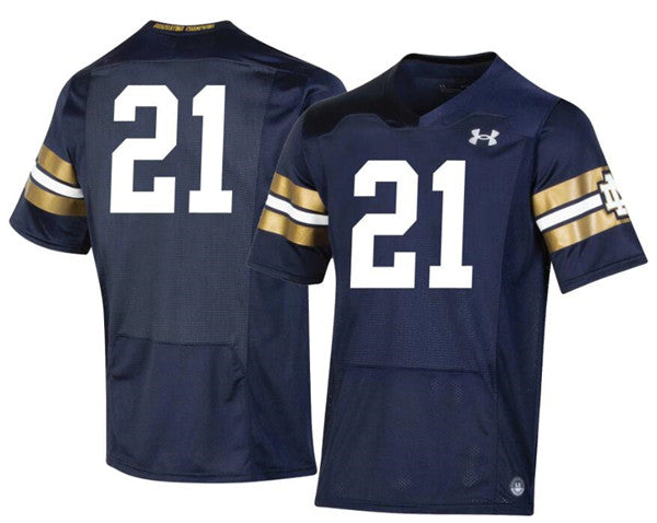Under Armour Notre Dame Fighting Irish navy jersey