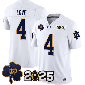 Beaux Collins Notre Dame Fighting Irish white FUSE jersey