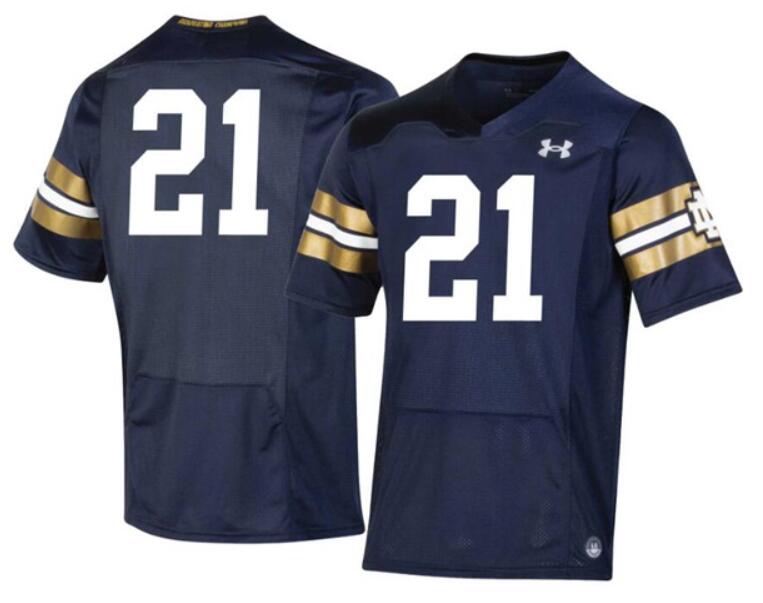Notre Dame Fighting Irish navy jersey