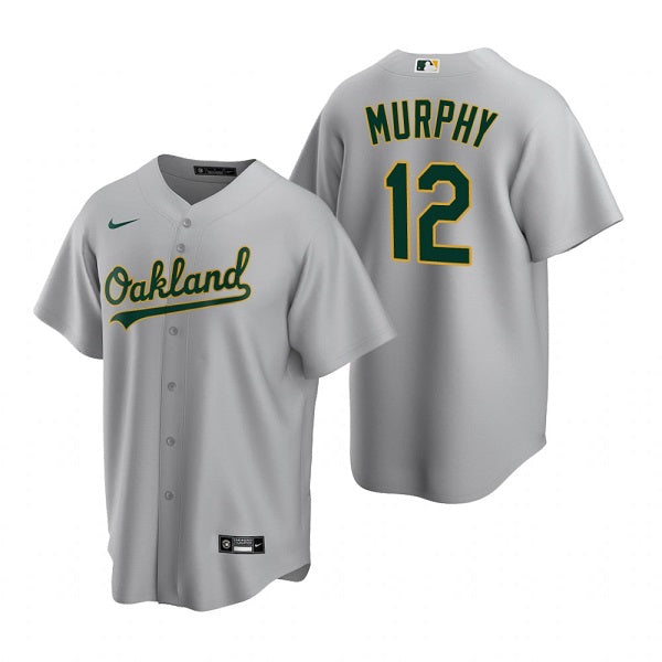 Sean Murphy Oakland Athletics grey jersey