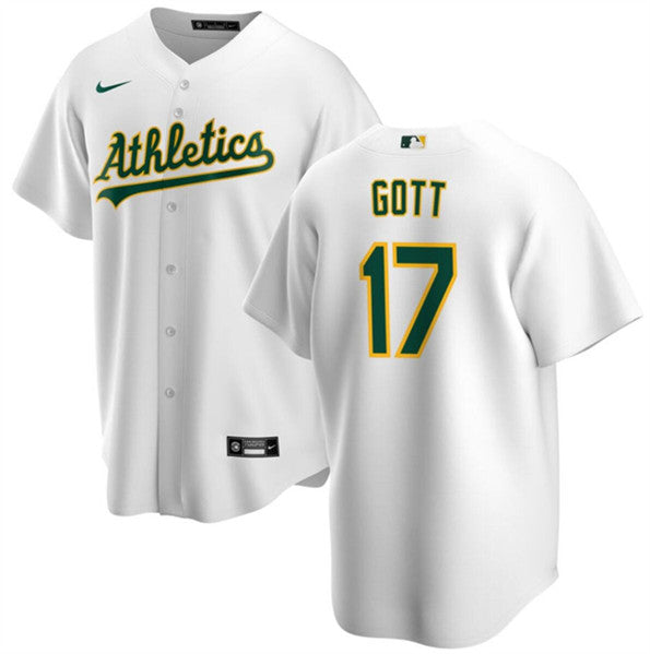 Trevor Gott Oakland Athletics white jersey
