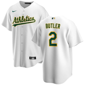 Lawrence Butler Oakland Athletics white jersey