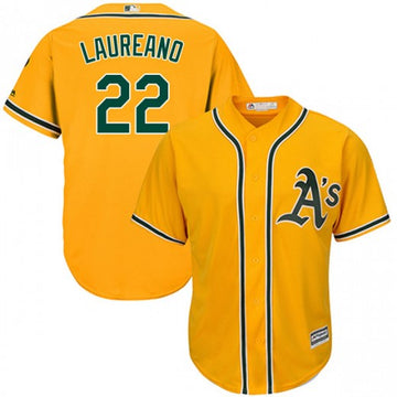Ramon Laureano Oakland Athletics gold jersey
