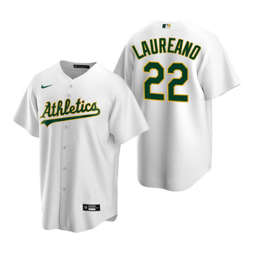 Ramon Laureano Oakland Athletics white jersey