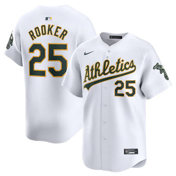 Brent Rooker Oakland Athletics white Home jersey