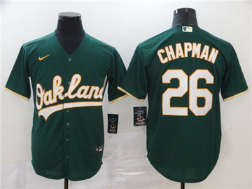 Matt Chapman Oakland Athletics green jersey