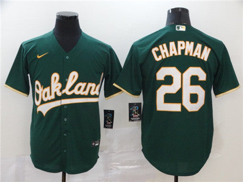 Matt Chapman Oakland Athletics green jersey