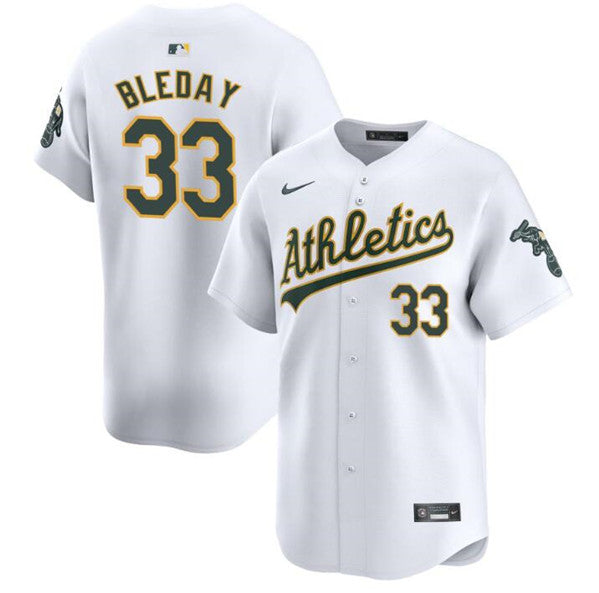 JJ Bleday Oakland Athletics white Home jersey