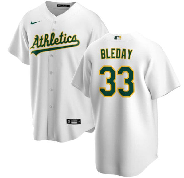 JJ Bleday Oakland Athletics white jersey