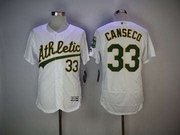Jose Canseco Oakland Athletics white jersey