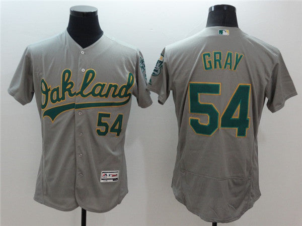Sonny Oakland Athletics gray jersey