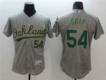 Sonny Oakland Athletics gray jersey