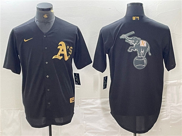 Oakland Athletics black jersey