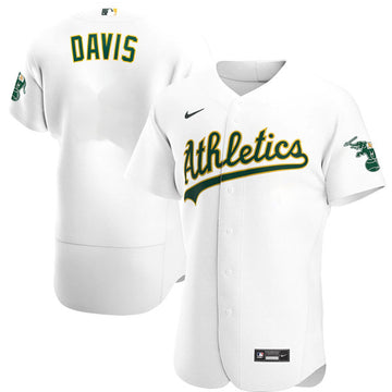 Custom Oakland Athletics white jersey