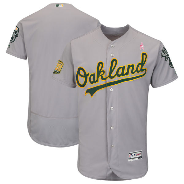 Oakland Athletics gray jersey