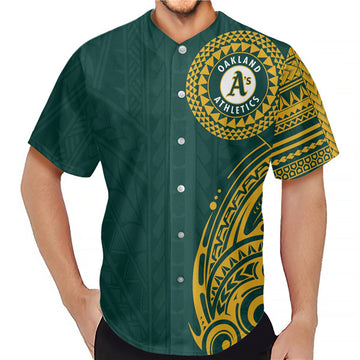 Oakland Athletics green jersey