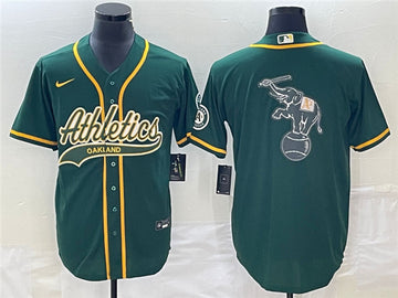 Oakland Athletics green jersey