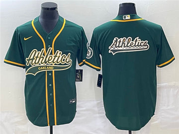Oakland Athletics green jersey