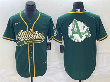 Oakland Athletics green jersey