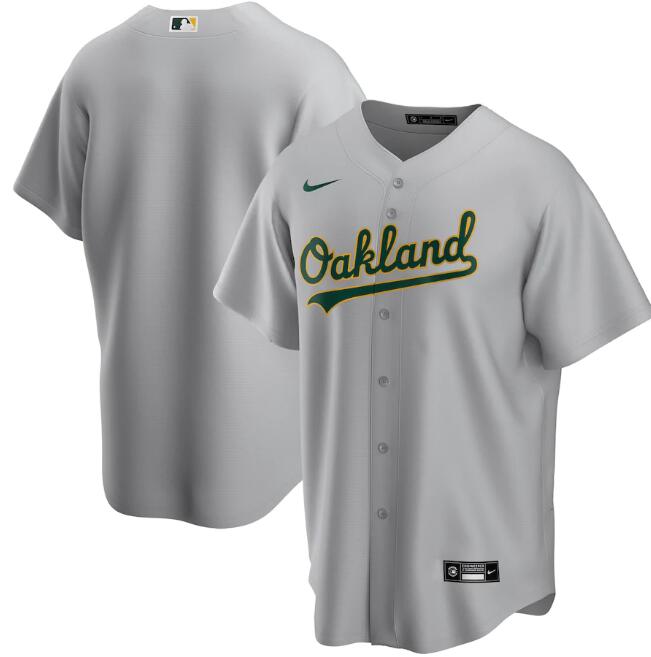 Oakland Athletics grey jersey